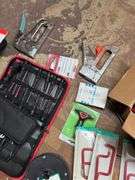 Group of Misc. Tools, Staplers, Straps,