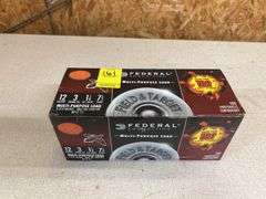 (4) Boxes of Federal 12 Gauge Shotgun Shells
