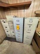 (4) Large File Cabinets