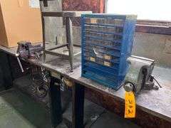 Starrett 5" Vise & Handle