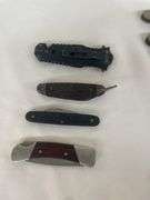 (4) Folding Pocket Knives