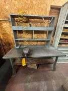 Metal Table with 5" Vice