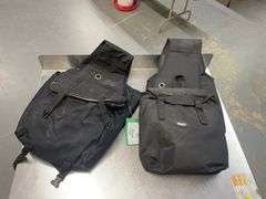 (2) Black Saddle Bags