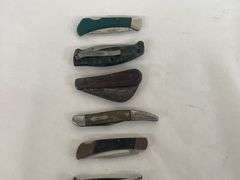 (6) Single-Blade Pocket Knives