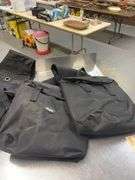 (2) Black Saddle Bags
