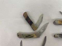 (9) Small Pocket Knives