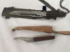 Collection of Knives - Fixed Blade, Throwing Knives, and More