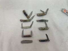 (9) Small Pocket Knives