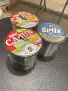 (3) 10 Lb Fishing Line Spools