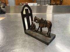 Cowboy Figure and Book End