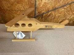 Wood Airplane & Helicopter Toys