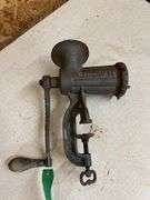 Antique Enterprise #10 Table Mounted Meat Grinder