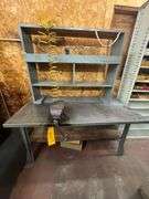 Metal Table with 5" Vice