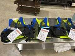 (3) Full Throttle Life Jackets