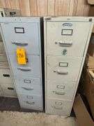 (4) Large File Cabinets