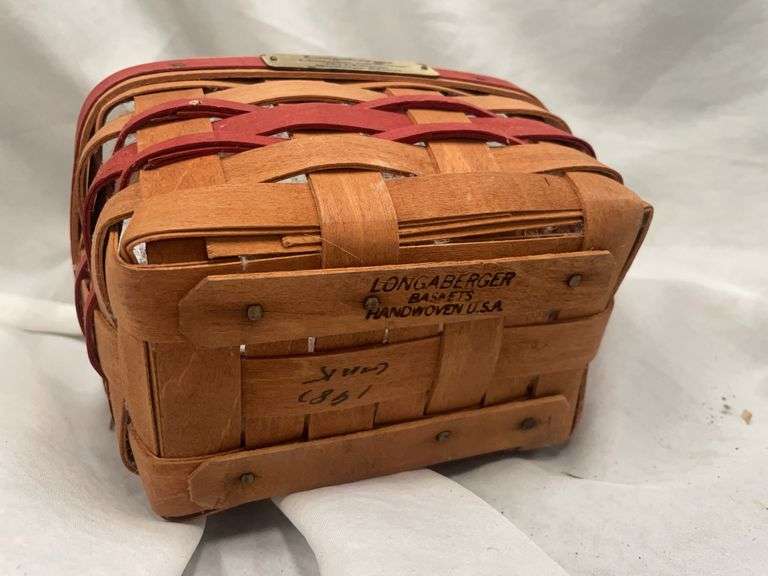 Longaberger Basket and Basket Sign