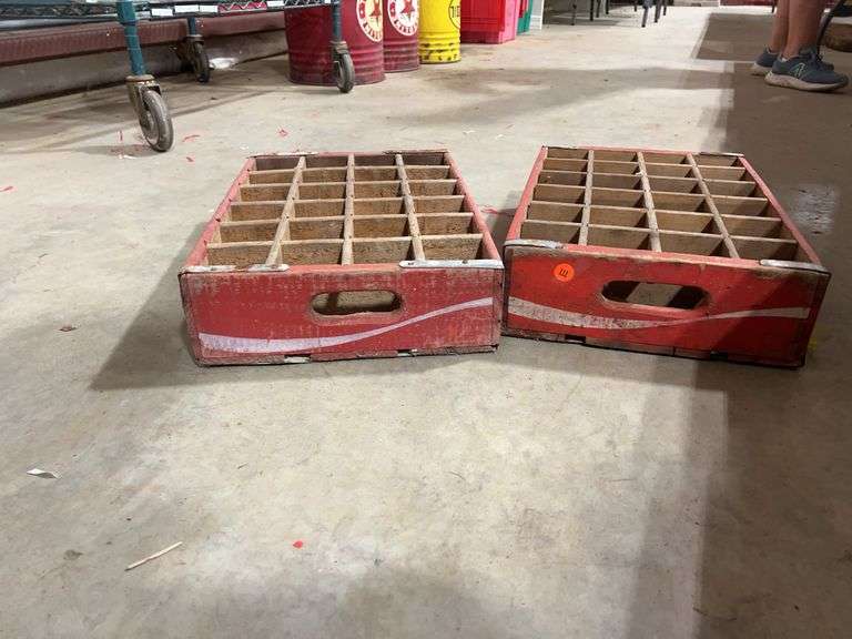 Pair of Coca-Cola Bottle Crates image