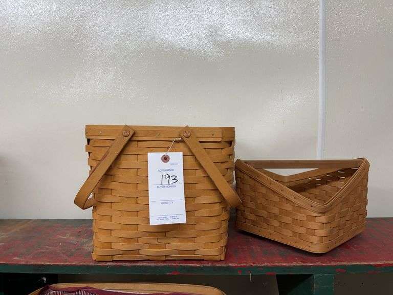 Two Longaberger Baskets image