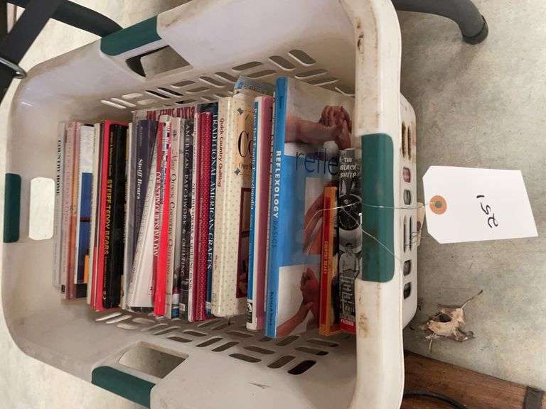 Large Assortment of Craft, Quilting, and Teddy Bear Books