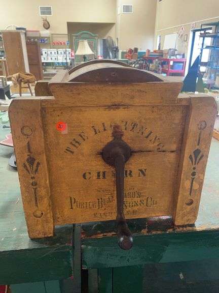 The Lightning Butter Churn by Porter Blanchard's Sons Co. image
