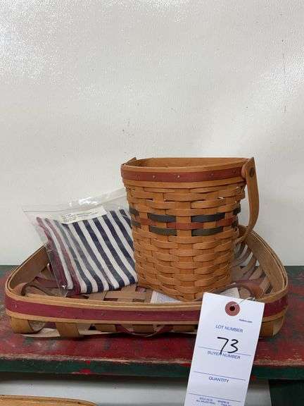 Longaberger Baskets Crisco American Cookie Celebration Basket Set image