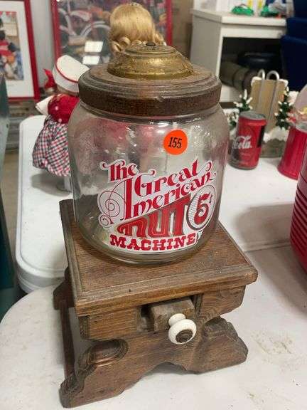 The Great American Nut Machine with Wooden Stand image