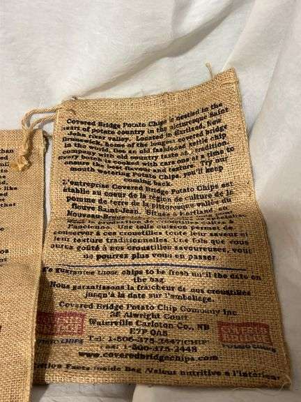 Covered Bridge Potato Chip Bags, 2