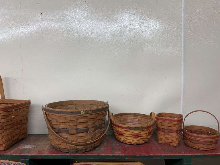 Collection of Longaberger Baskets