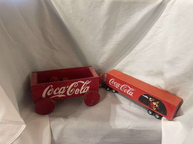 Coca-Cola Toy Wood Wagon