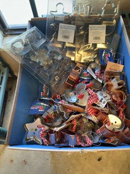 Large Lot of Various Holiday Creek Cookie Cutters image