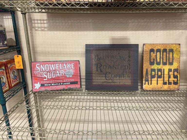 Assorted Decorative Signs (3)