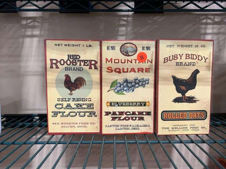 3 Advertising Boxes