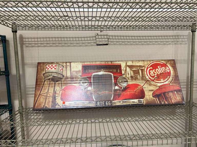 Route 66 Advertising Wall Decor