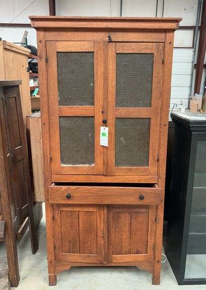Pie Safe- Punch Tin Doors image