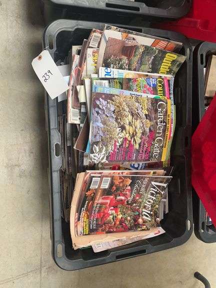 Large Lot of Assorted Magazines - Garden, Decor, and More