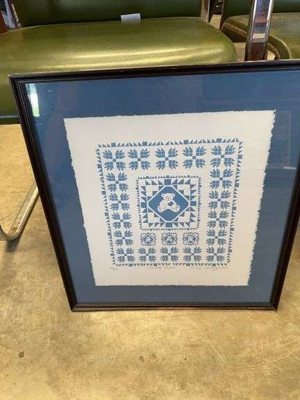 Mary Rutherford Embossed Limited Edition Quilt Pattern Print image
