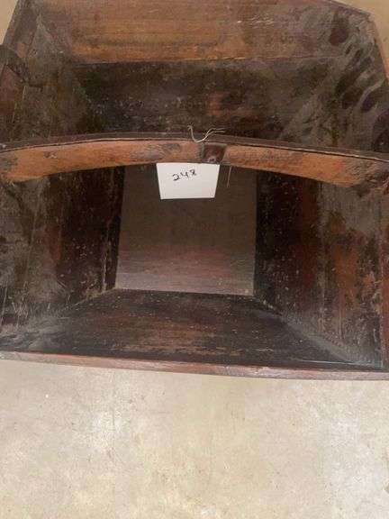 Primitive Wooden Rice Winnowing Basket