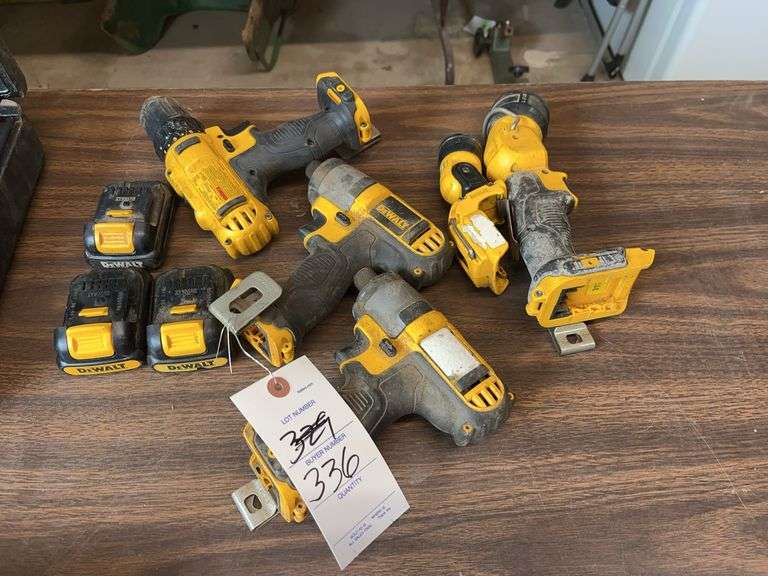 Group Dewalt Cordless Tools - No Charger image