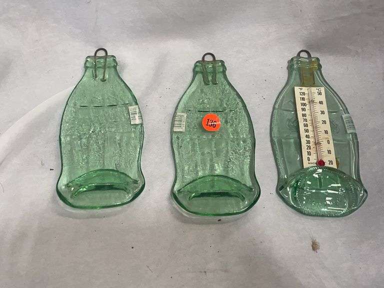 Coca-Cola Bottle Shaped Glass Memorabilia image