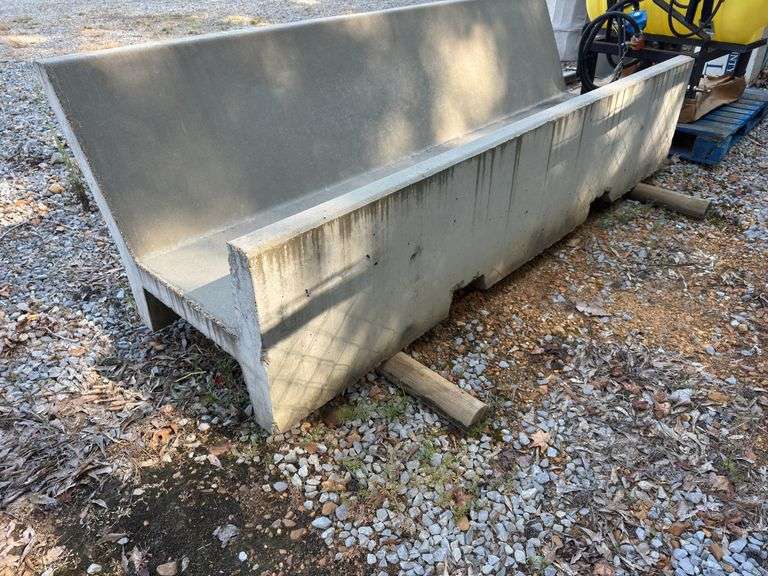 8' Concrete Feed Trough image