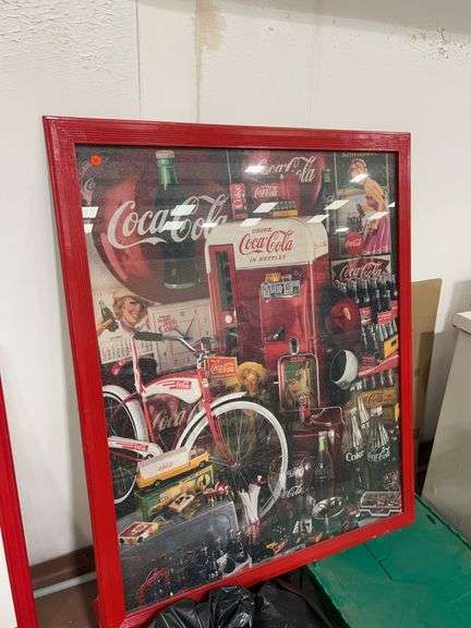 Coca-Cola 2000 Piece Jigsaw Puzzle Framed