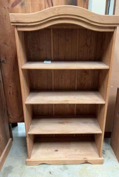 Wooden Bookcase with Four Shelves image