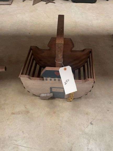 Noah & Co. Wooden Basket image