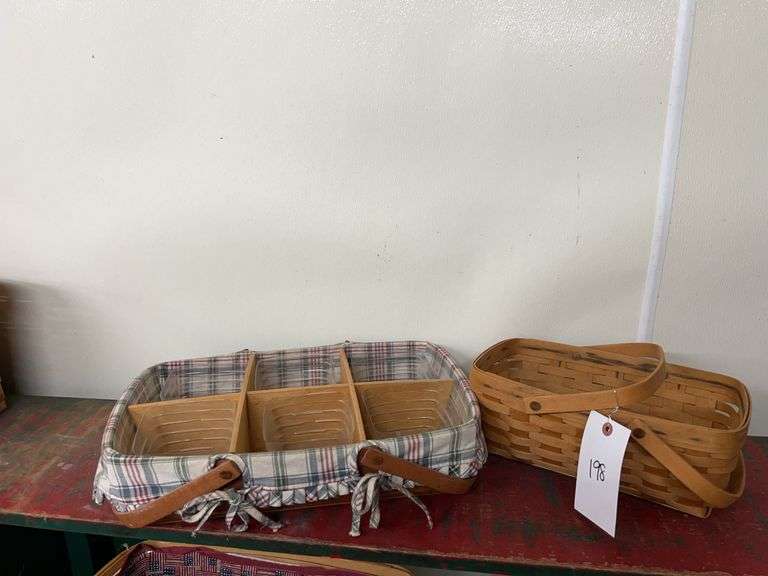 Two Longaberger Baskets