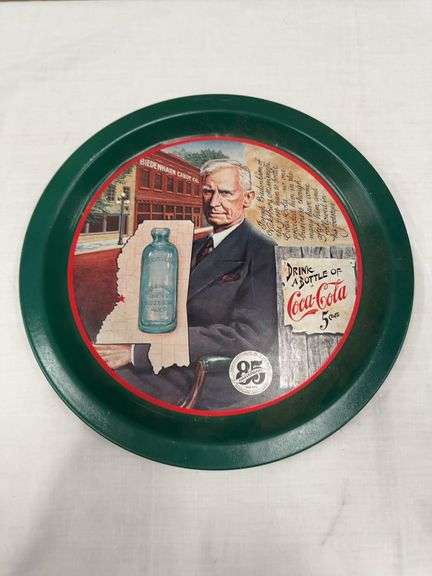 Coca-Cola 85th Anniversary Commemorative Serving Tray image
