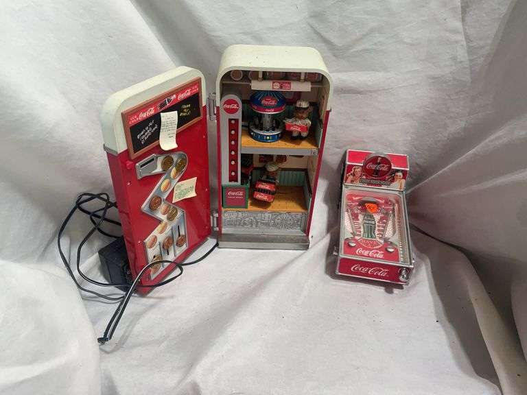 Coca-Cola Vending Machine & Pinball Machine Collectibles image