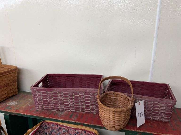 Group of Woven Baskets image
