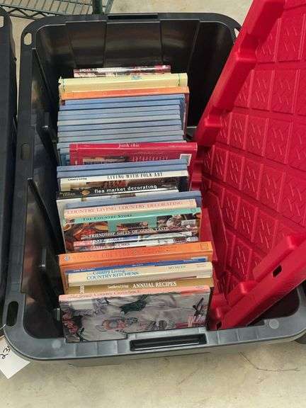 Large Collection of "Country" Style Decorating and Recipe Books