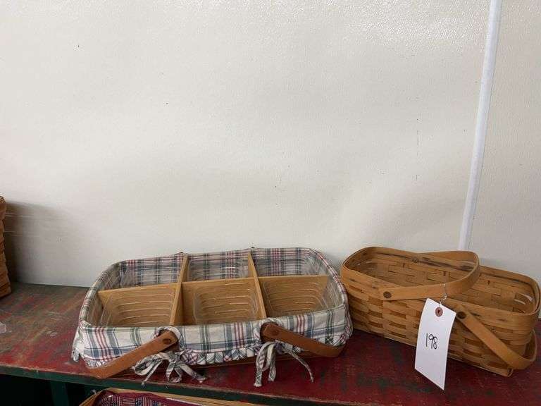Two Longaberger Baskets