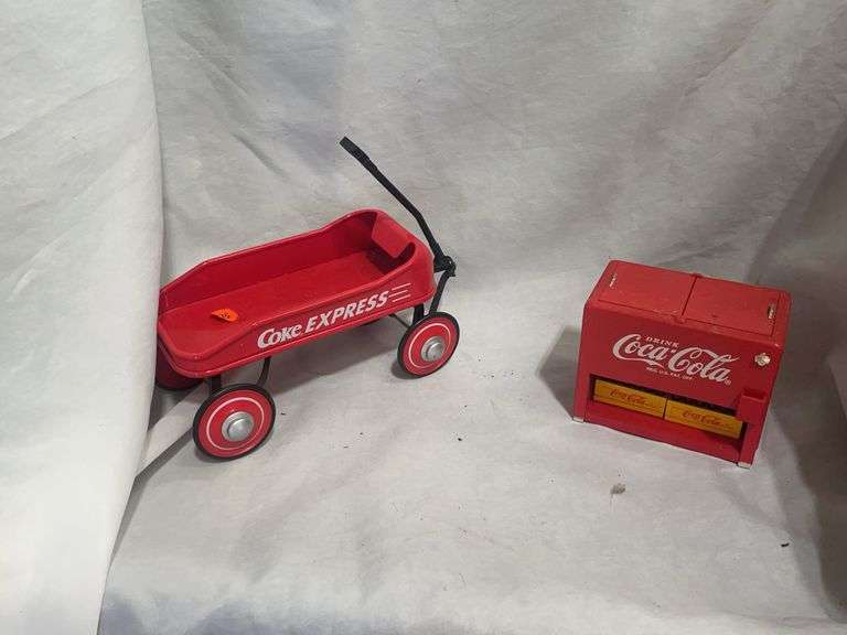 Coca-Cola Collectible Wagon and Cooler image